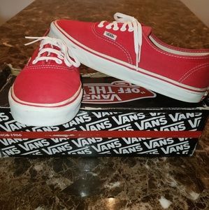 Vans Classic Red Shoe